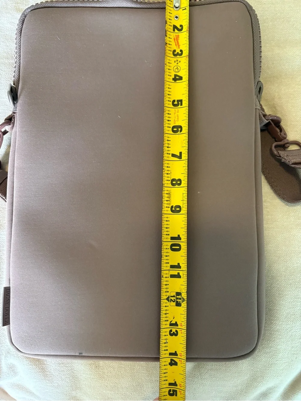 Dange Dover Crossbody Tablet Bag in Mauve